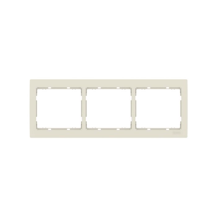 PLAQUE TRIPLE HORIZONTALE MARFIL JADE P6330C4