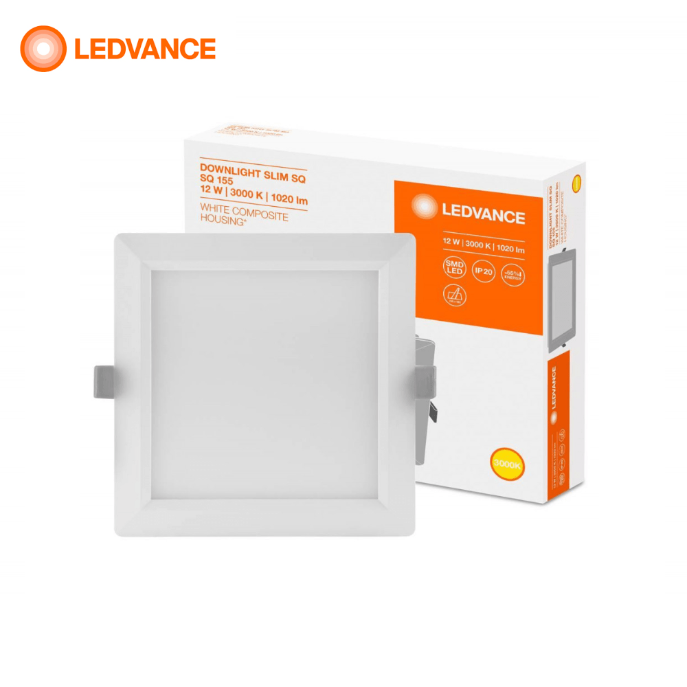DOWNLIGHT LEDVANCE CARRÉ SLIM 6W-12W 6500K