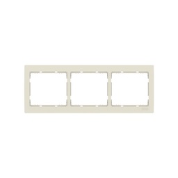 [061033/MF] PLAQUE TRIPLE HORIZONTALE MARFIL JADE P6330C4