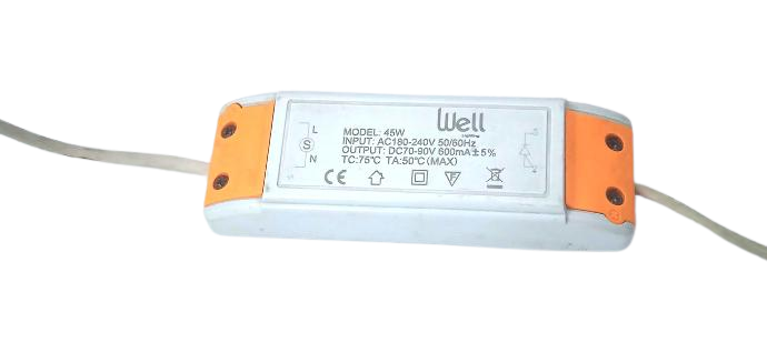 DRIVER LED WELL 45W 180-240V AC/ 30-42V DC